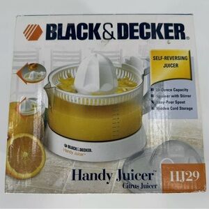 Black & Decker Handy Citrus Juicer HJ29 28-Ounce Capacity Easy-Pour Spout